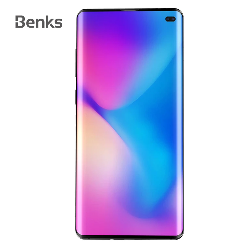 Benks 3D изогнутая мягкая ПЭТ ультра тонкая пленка 0,15 мм HD полный передний экран протектор для samsung Galaxy s10 s10+ плюс аксессуары