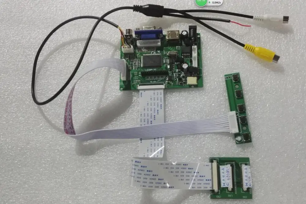 VGA 2av 40pin TTL Модуль raspberry HSD050IDW1 a20 a30 5 дюймов 800x480 TFT ЖК-панель | Электроника