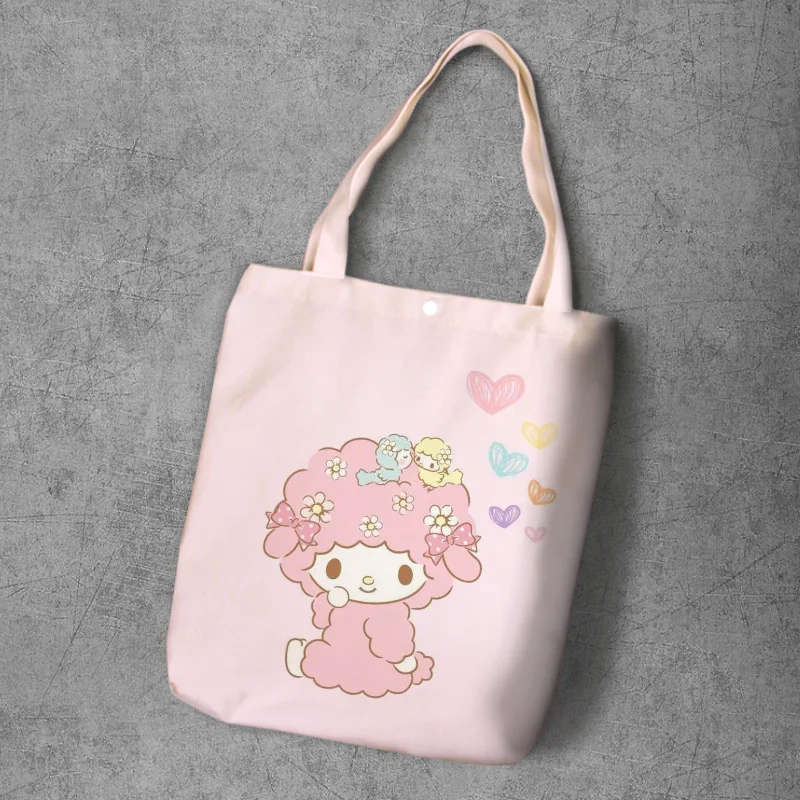 

IVYYE My Sweet Piano Fashion Anime Foldable Canvas Shopping Bag Casual Shoulder Bags Customized Tote Handbag Lady Girls New