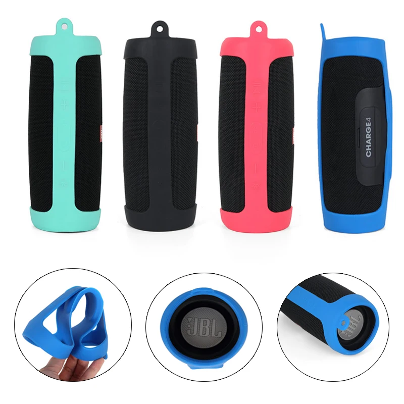 2 в 1 EVA жесткий чехол для хранения на молнии+ силиконовый чехол для JBL Charge 4 Bluetooth динамик для колонки JBL Charge4