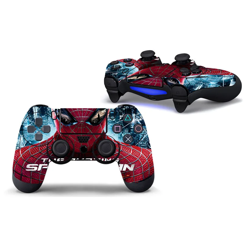 "Человек-паук" дизайнерская наклейка для кожи для PS4 наклейка на контроллер для Playstation4 - Цвет: 5