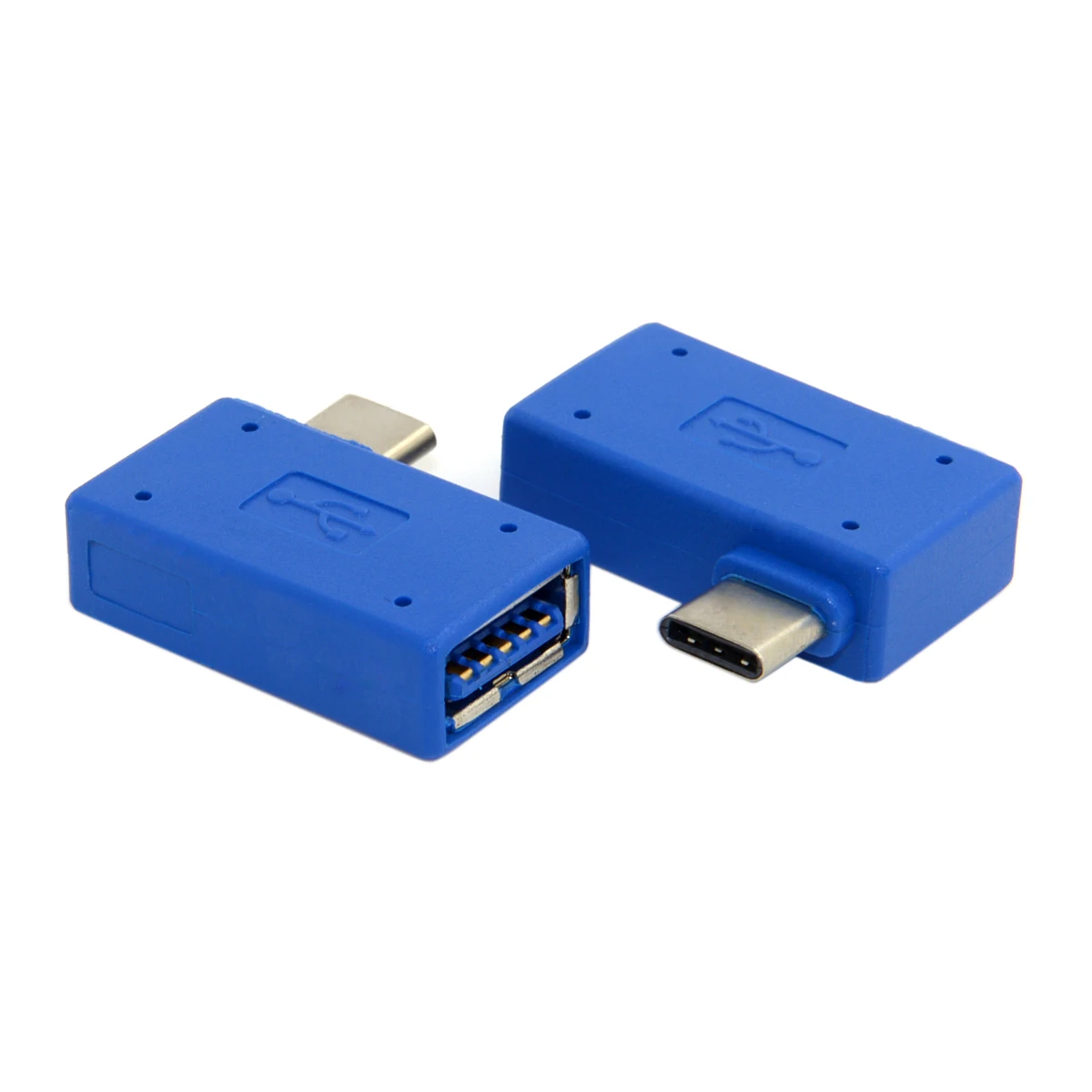 Адаптер OTG под прямым углом 90 градусов USB-C Type-C к USB 3 0 мама для ноутбука и сотового