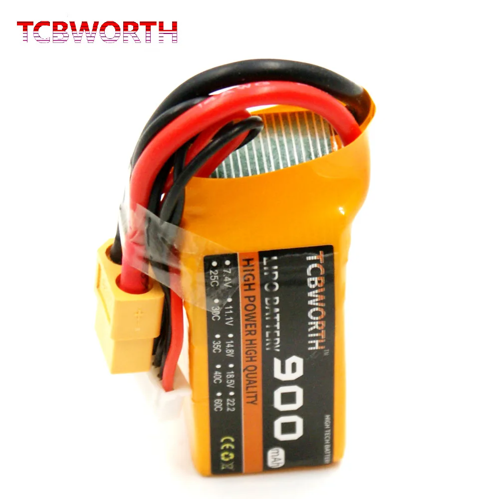 TCBWORTH RC LiPo батарея 4S 14 8 V 900 mAh 25C для вертолет самолет автомобиль Лодка Квадрокоптер