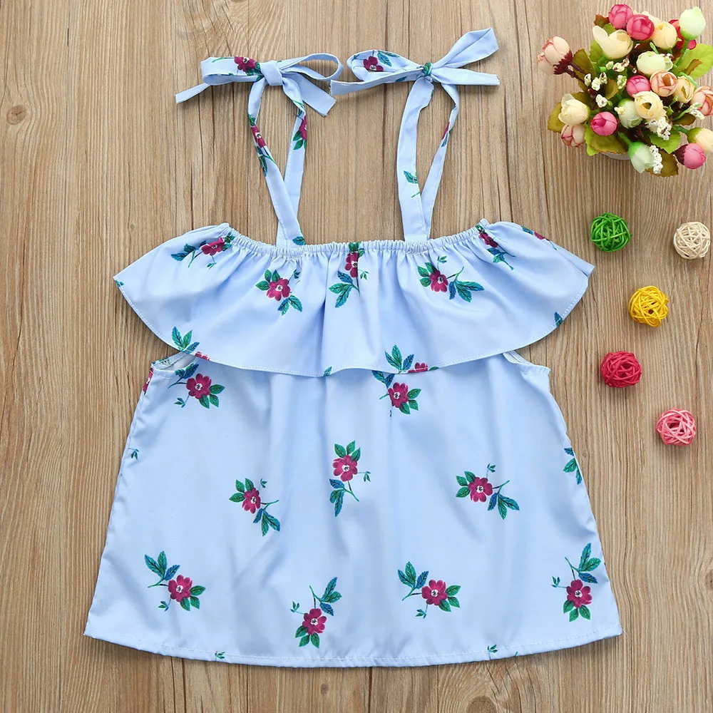 Летние повседневные Семейные комплекты топы для мамы и дочек без рукавов с