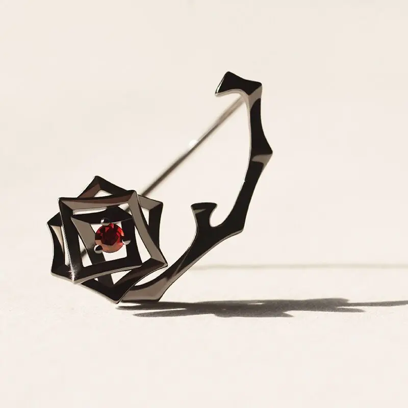 2019 новые модные тибетские Серебристые черные золотистые розовые серьги с