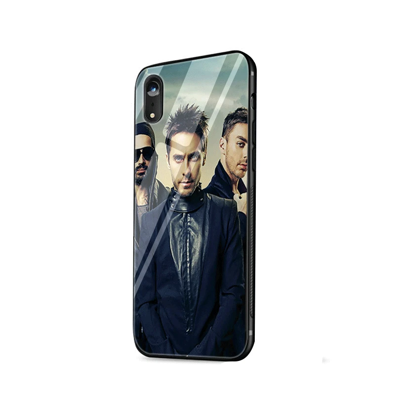 Чехол из закаленного стекла 30 Second To Mars 30STM для iPhone X XS XR Max 6 6s 7 8 Plus 5 5S SE - купить по