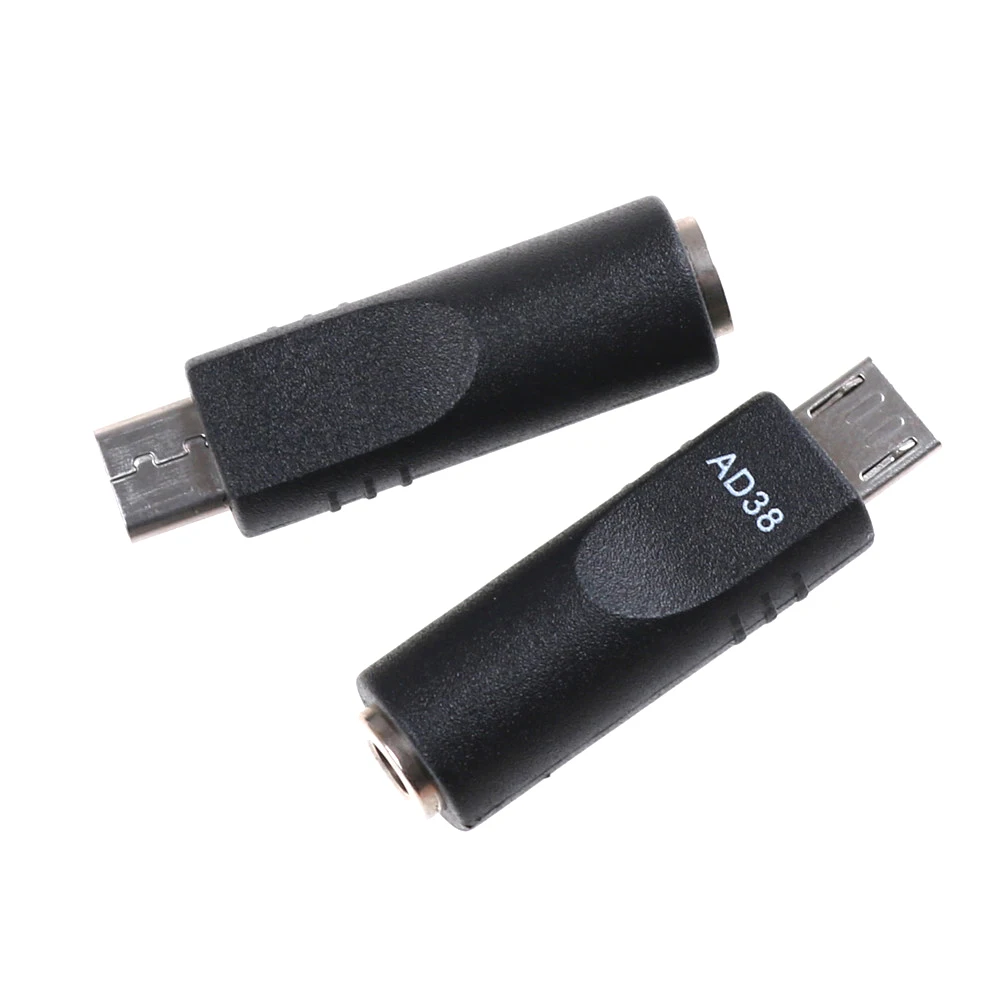 Адаптер питания постоянного тока с разъемом Мама на Micro USB папа 5 контактов 3 5x1 1