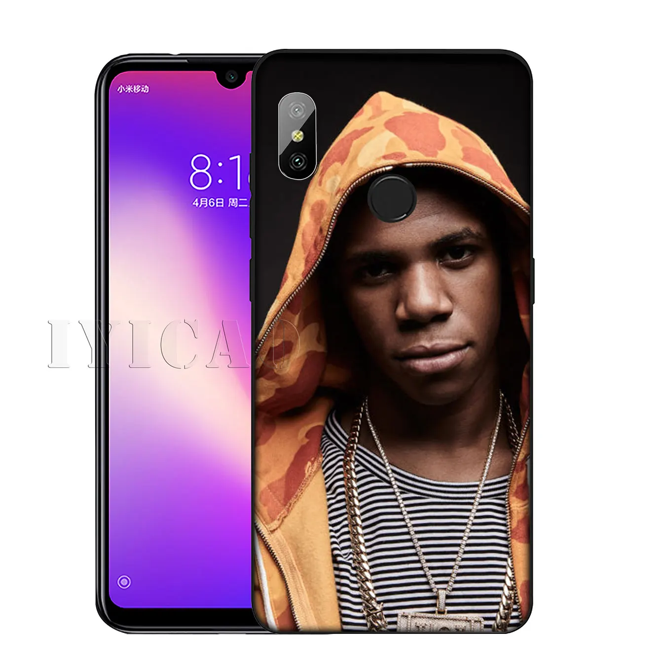 IYICAO A Boogie Wit da Мягкий силиконовый чехол с капюшоном для телефона Xiaomi Redmi K30 K20 8A 7A 6A 5A