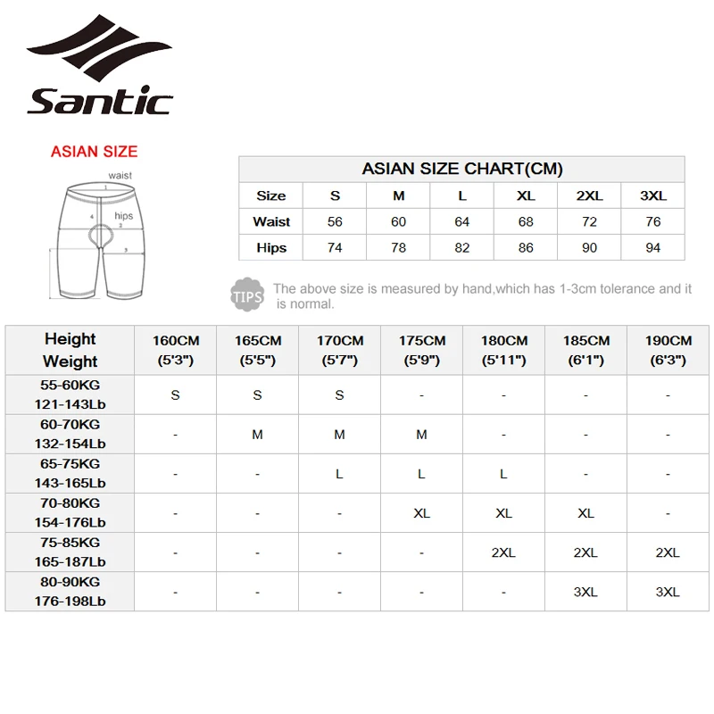 Santic Панталоны гель площадку эластичные удобные Вело-шорты мужские черные горный