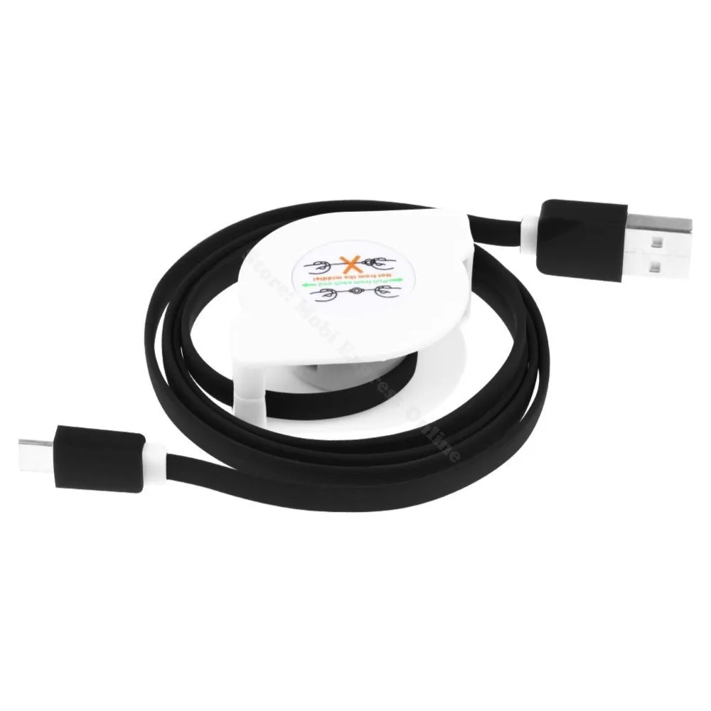1 м/2 м/3 м usb type C выдвижной кабель для Xiao mi Red mi 5/mi 5S/Plus/mi/A1/Max 2 USB-C зарядное устройство для европейского стандарта