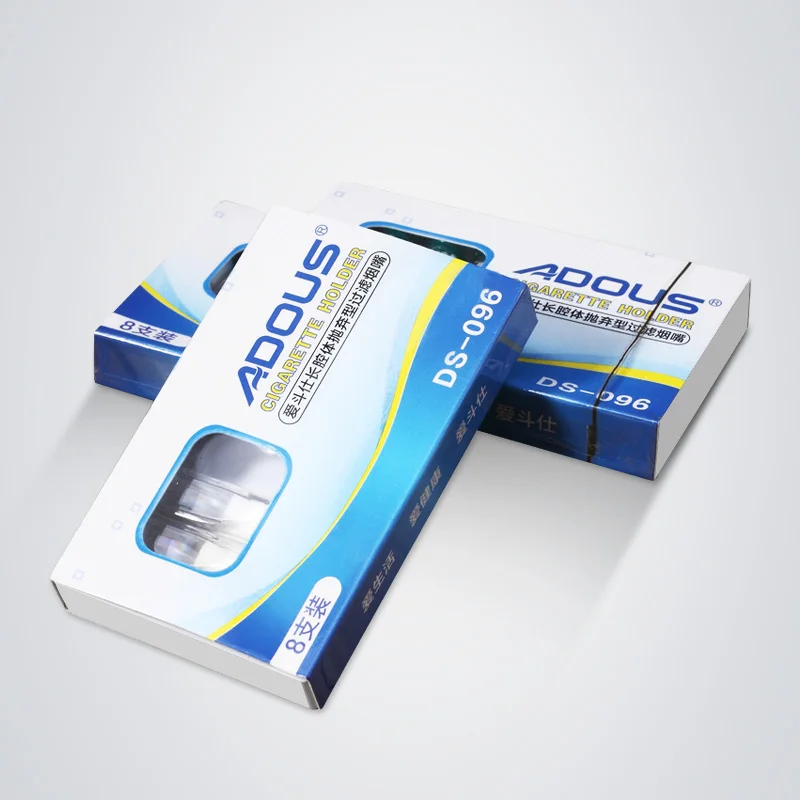 Одноразовые насадки на смолу для сигарет 96 шт. уменьшения риска плохого дыхания