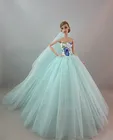 Новая вечерние для Барби свадебное платье одежда для Барби кукольная юбка наряды одежда Барби