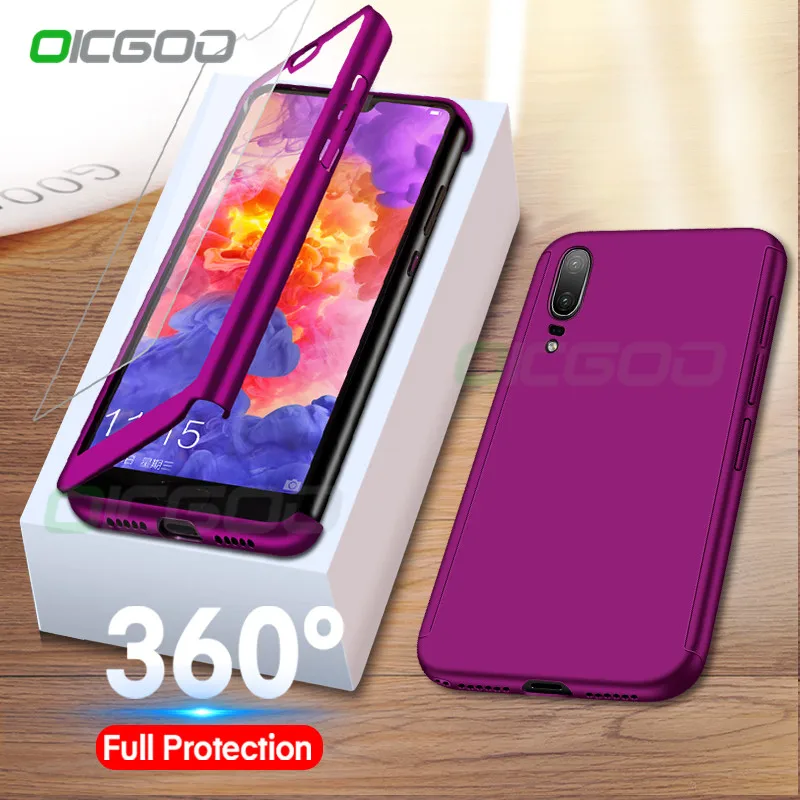 OICGOO 360 Полный чехол для телефона для huawei P20 mate 20 Pro Lite 20X Coque чехол для huawei P30 mate 10 Pro mate 20 X Lite чехол s