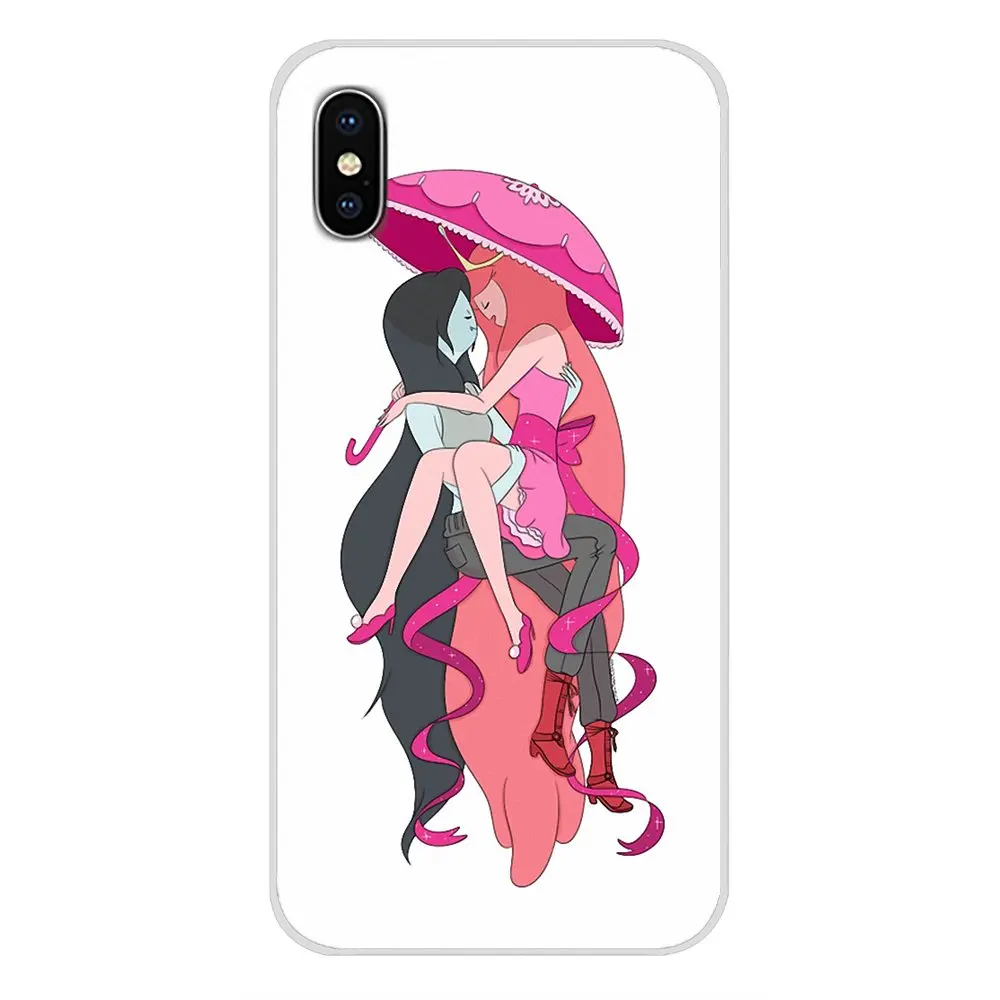 Чехлы для сотовых телефонов Apple iPhone X XR XS MAX 4 4S 5 5S 5C SE 6 6S 7 8 Plus ipod touch adventure time marceline x