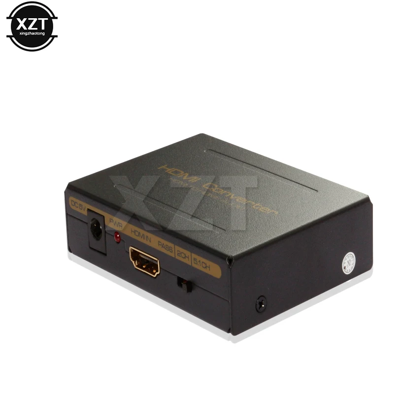 1 шт. L/R экстрактор преобразователь HD 1080P HDMI к Оптический SPDIF RCA аудио сплиттер