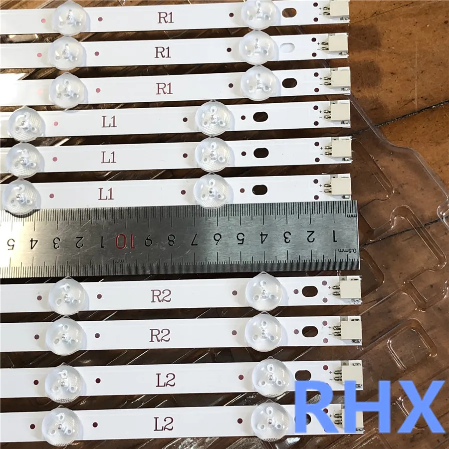 10 шт./лот для замены светодиодной ленты подсветки LG 42LN6138 42LA6208 42LA6130 LC420DUE 100%