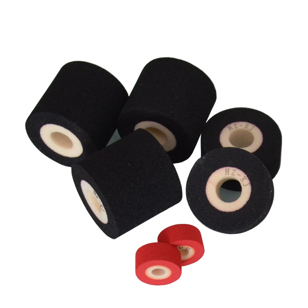 

Black Diameter 36mm Height 32mm ink roller manufacturers for friction machine