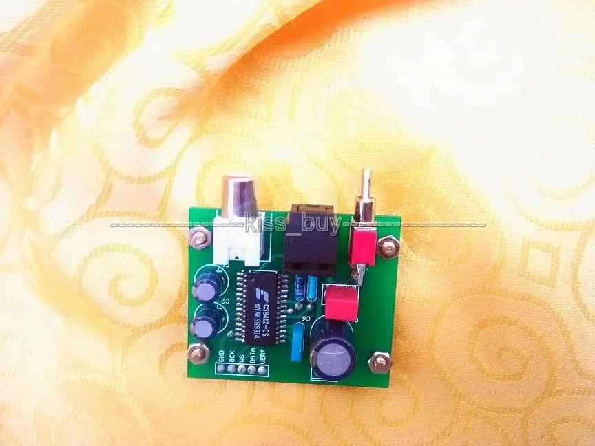 Коаксиальный Оптический приемник плата для IIS I2S выход CS8412 усилителя |