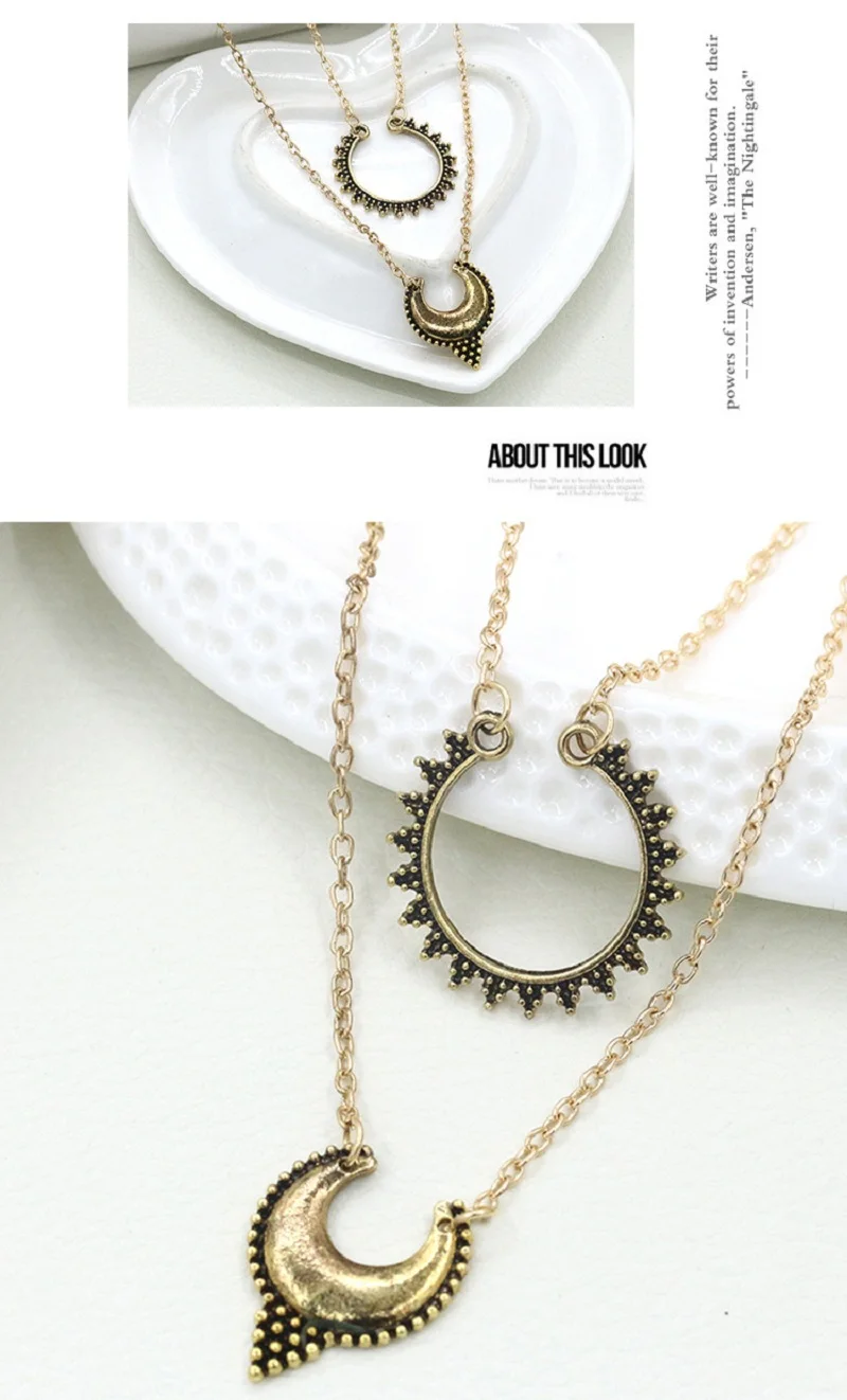 Женское Ожерелье в стиле бохо Find Me эффектное Золотистое Ожерелье-чокер с