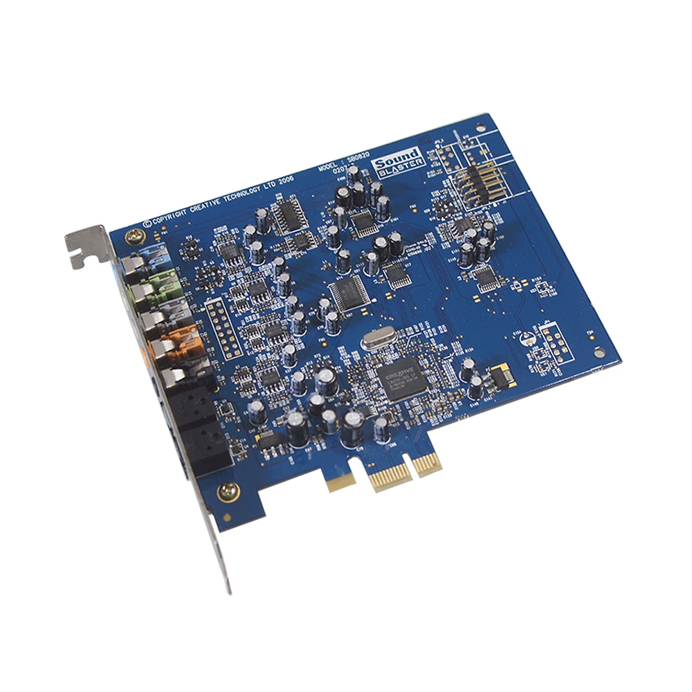 Звуковые карты Creative Sound Blaster X Fi SB1040 высококачественные звуковые PCI E музыкальные