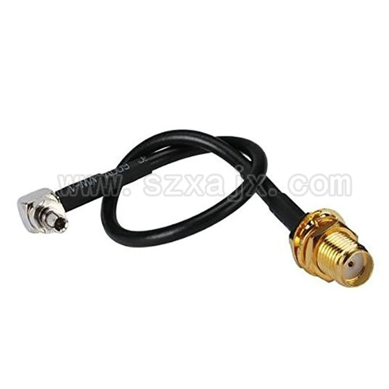 В наличии 10 шт. Радиочастотный кабель с отрезом разъем SMA в TS5 гнездо TS5/CRC9