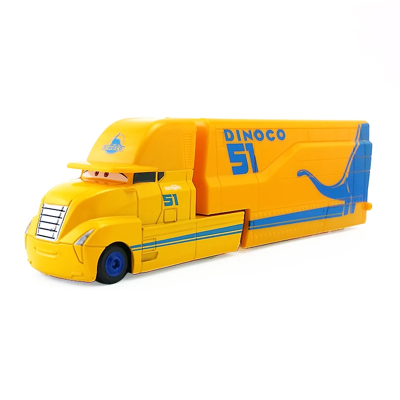 Дисней Pixar Cars 3 Dinoco Cruz Ramirez's Hauler 1:55 литой игрушечный автомобиль совершенно новый