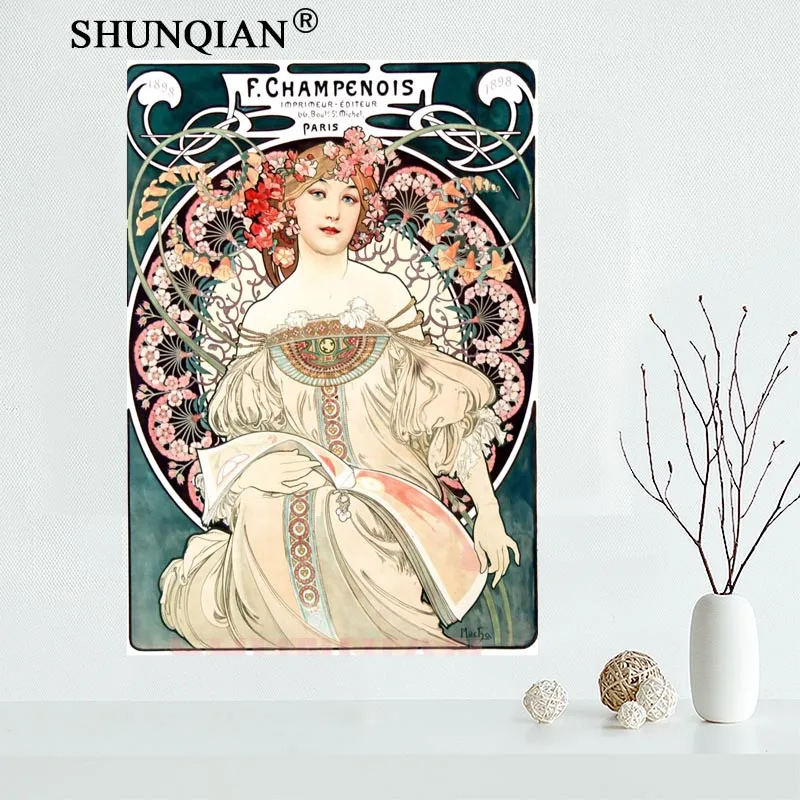 Художественный холщовый плакат