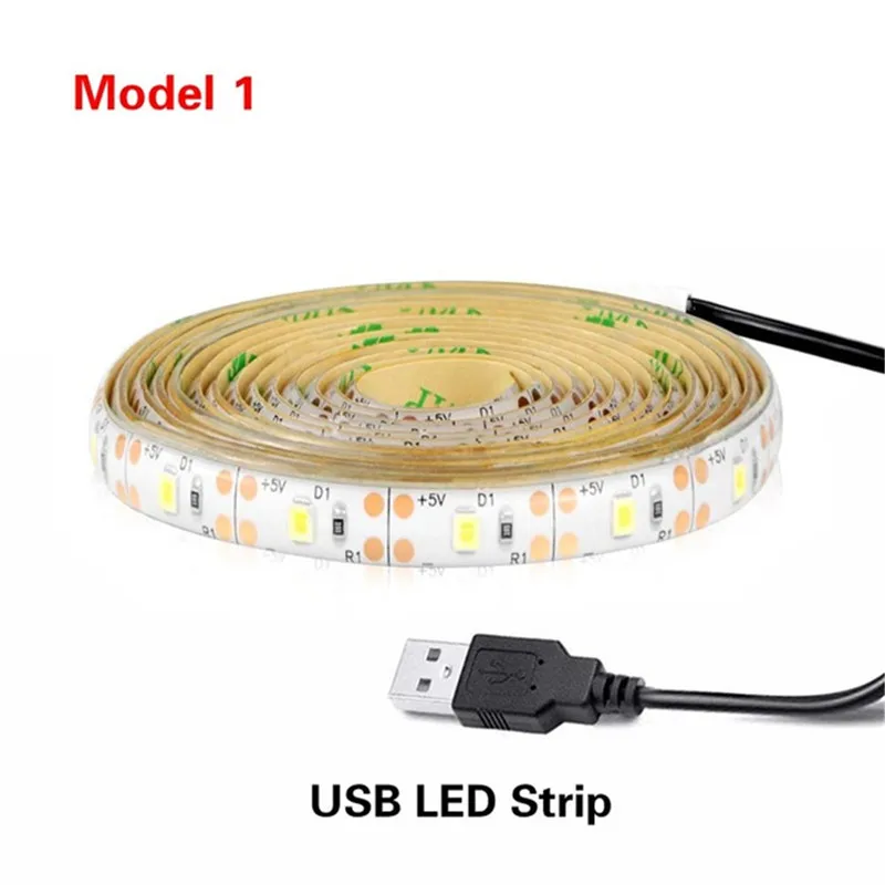 USB Port No Sensor Светодиодная подсветка под шкаф светодиодная лента светодиодный светильник с беспроводным PIR датчиком движения USB порт светильник для шкафа ЛЕСТНИЦЫ шкаф кровать боковой светильник - Цвет: USB Port No Sensor