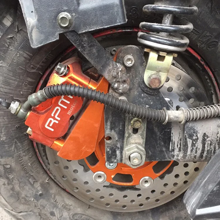 Rpmmotor с ЧПУ Тормозной суппорт мотоцикла тормозной насос для Yamaha Aerox Nitro BWS 100 Jog 50 rr Zuma Honda Dio Suzuki Aprilia SR