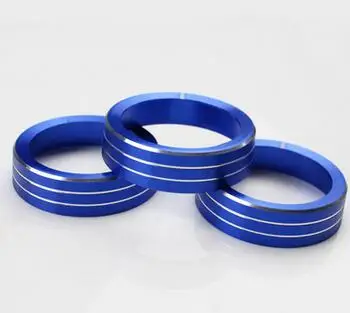 For Kia K3 2015 2016 interior decoration in the control air conditioning knob ring aluminum alloy decorative cover | Автомобили и