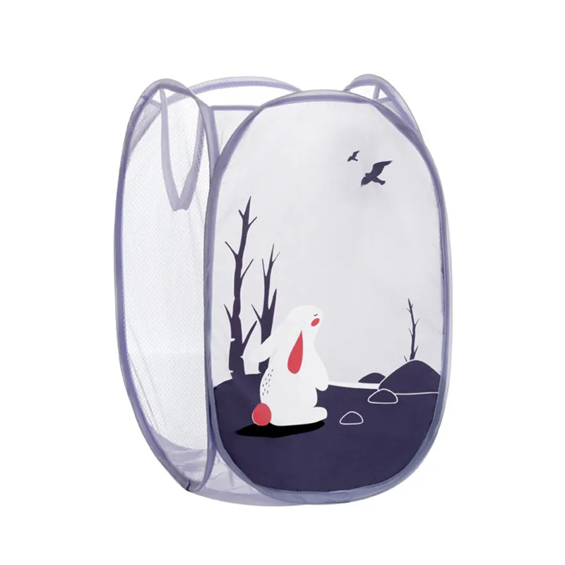 ROSEHOMELaundry корзина складная сумка для белья Милая мультяшная хранения с принтом