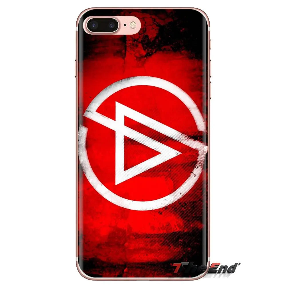 Прозрачные чехлы из ТПУ с логотипом Linkin Park в стиле панк для Samsung Galaxy S3 S4 S5 Mini S6 S7 Edge
