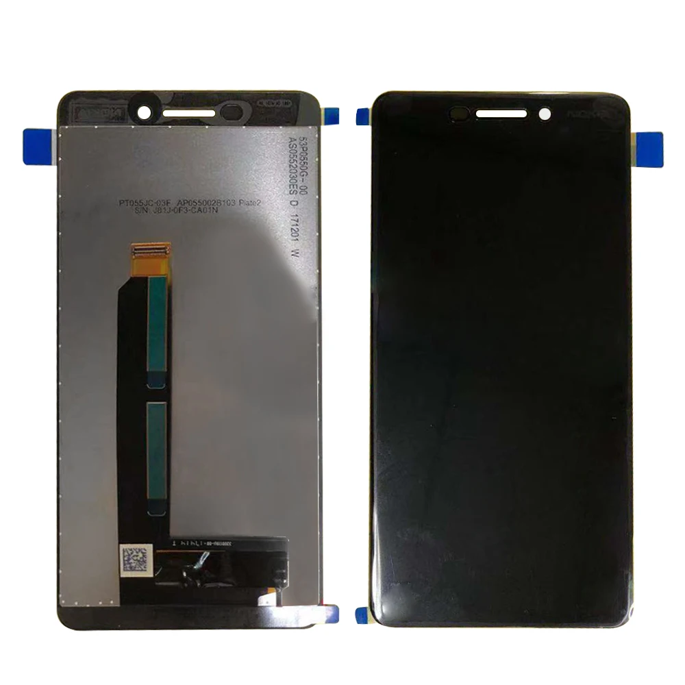 Для Nokia 6 Nokia 6,1 TA-1043 TA-1045 TA-1050 TA-1054 TA-1068 ЖК-дисплей сенсорный экран стеклянная панель дигитайзер сборка