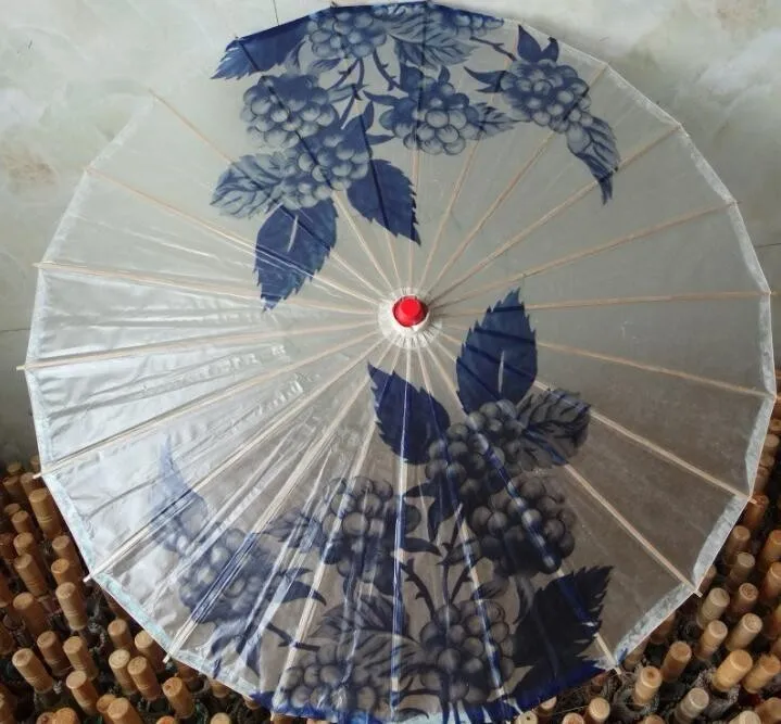 oil paper umbrella 2 Paraguas смазанный бумажный зонтик дождь женский танцевальный зонтик классический Декор зонтик синий и белый фарфор китайский японский стиль - Цвет: oil paper umbrella 2