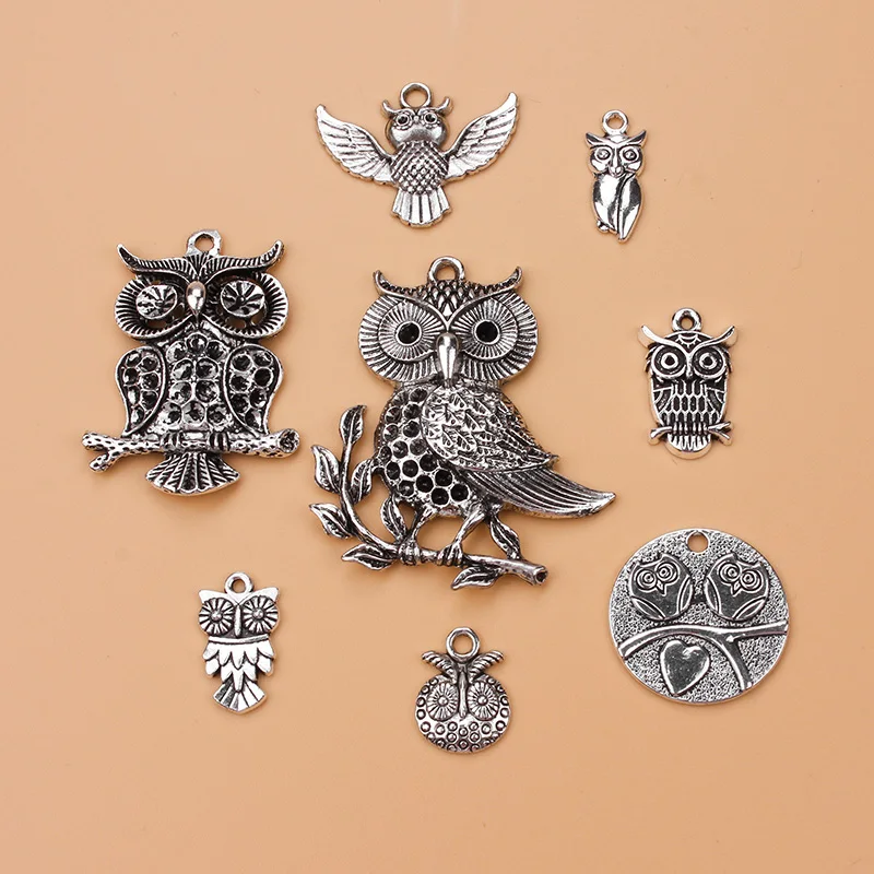 8 шт/партия винтажные металлические кулоны из цинкового сплава посуда лестница