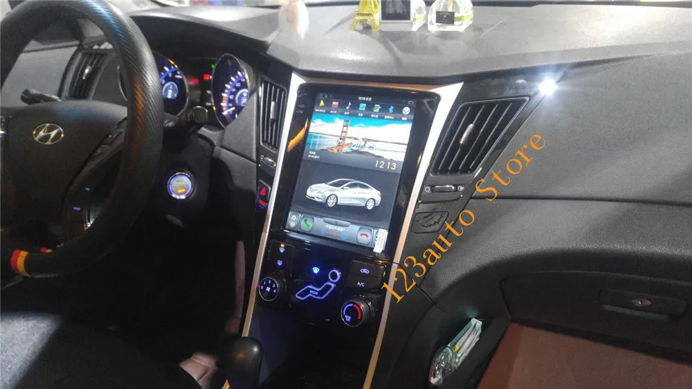 10 4 ''вертикальный автомобильный сенсорный экран в стиле Tesla стиль Android 8 1 DVD gps