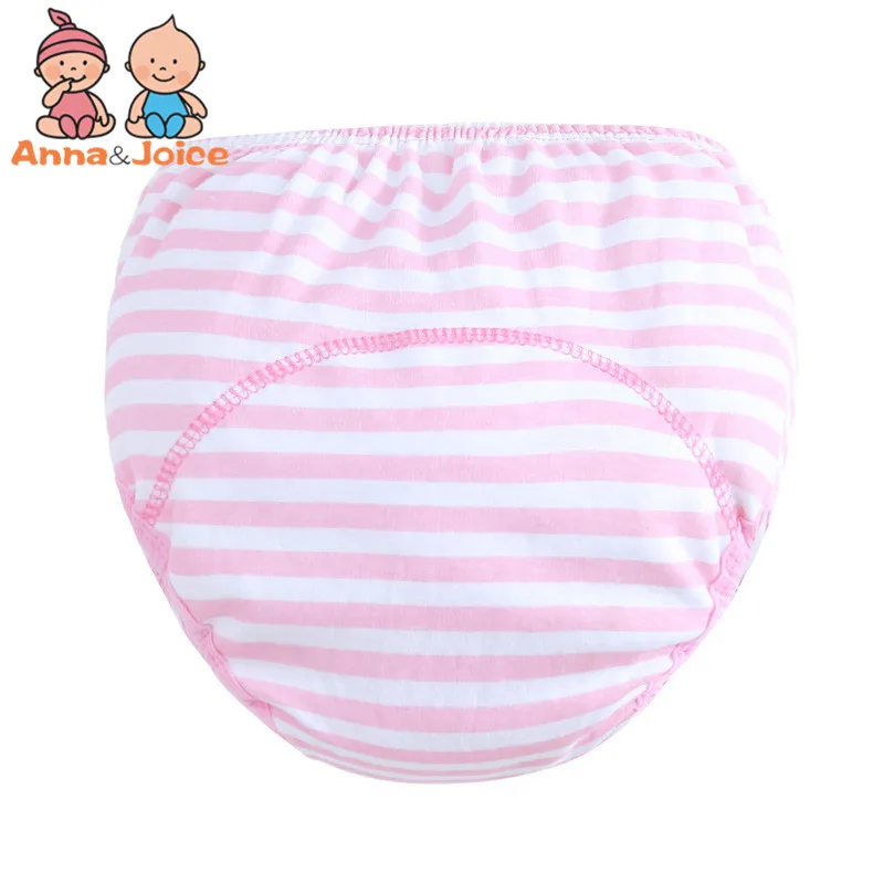 Детские тренировочные трусики 10 шт./лот 3 слоя|baby training pants|training pantscotton nappies |