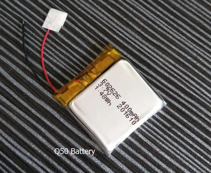 Q50 Battery Часы стекло для gps трекер часы Q50 экран стекло зеркало сапфировый материал - Цвет: Q50 Battery