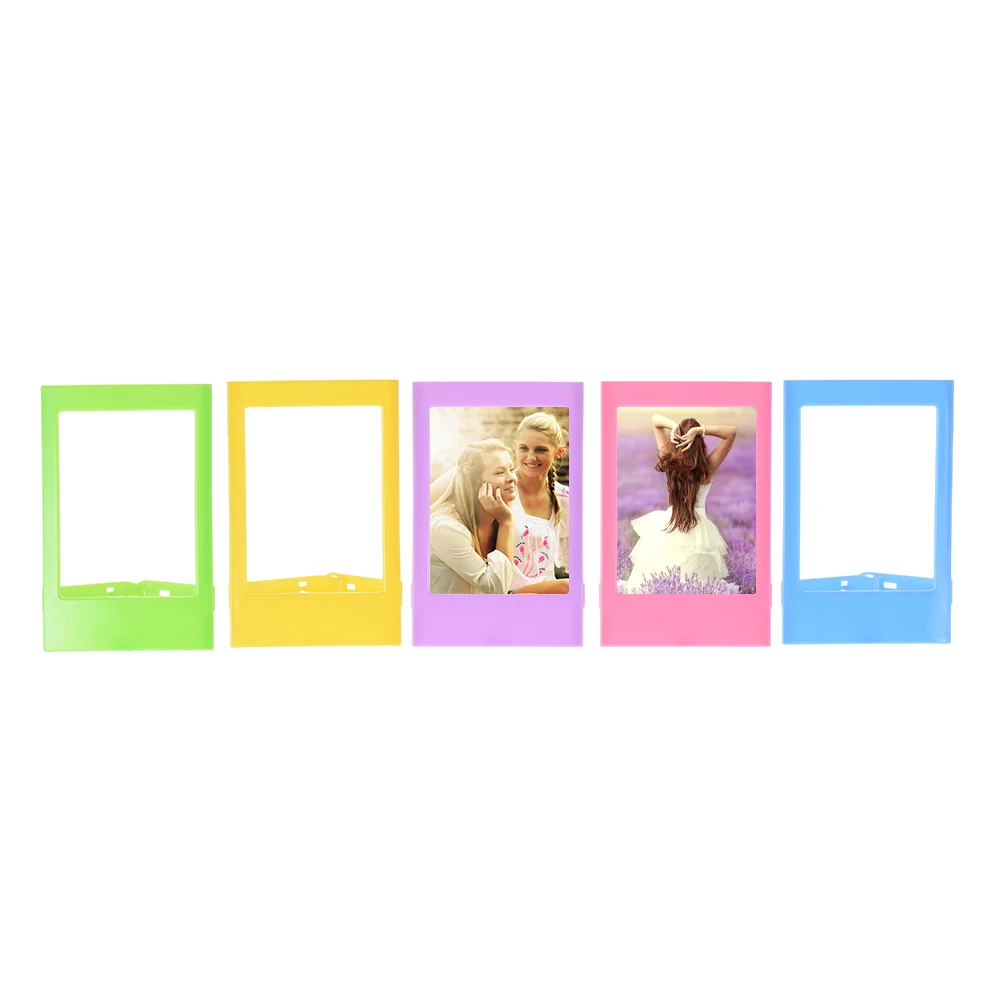 Фоторамка Andoer пластиковая для Fujifilm Instax Mini 8 9 7s 90 25 50s 10 шт./5 шт.|table photo|color photophoto table |