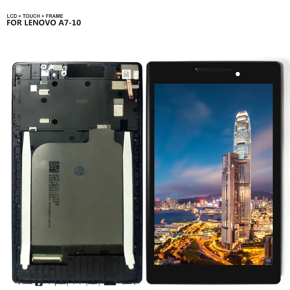 ЖК дисплей с дигитайзером на тачскрин для Lenovo Tab 2 рамкой дигитайзер стекло в