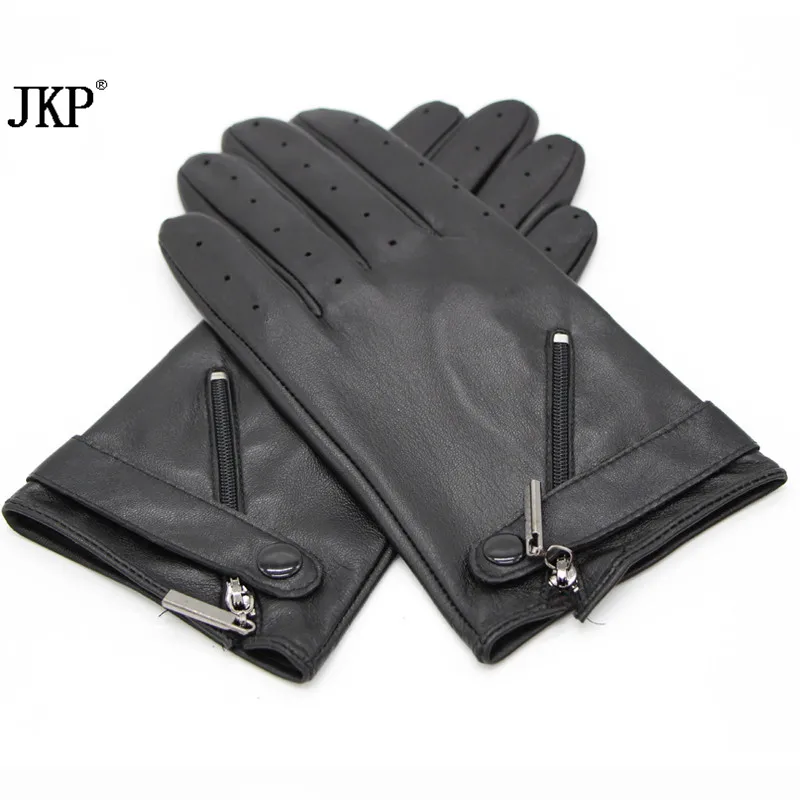 Новинка 2021 Модные женские длинные теплые перчатки из натуральной кожи Горячие
