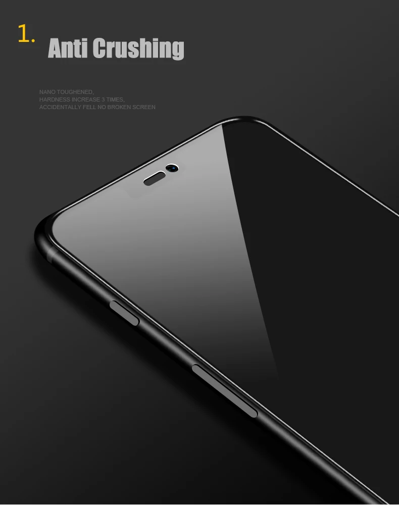 2 шт./лот, полностью закаленное стекло для Oneplus 6 6T 7, Защитное стекло для экрана 2.5D, закаленное стекло для one plus 7 6 6 t, анти-синее стекло