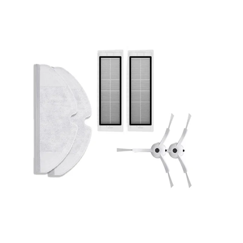 

S50 Robot Vacuum Cleaner HEPA Filter Side Brush Mop Cloths for xiaomi roborock S50 S51 S55 Vacuum Cleaner Parts Accessories