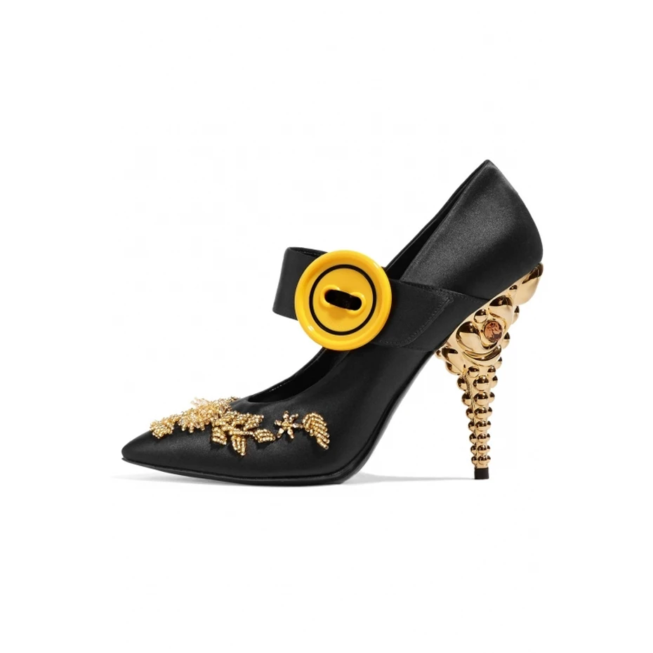 Stylesowner новые весенние Шелковые Тонкие Туфли женские разноцветные туфли на
