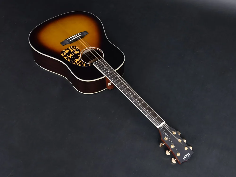  Однотонное платье с длинными рукавами и дерева 41 дюймов Акустическая Гитары s ra