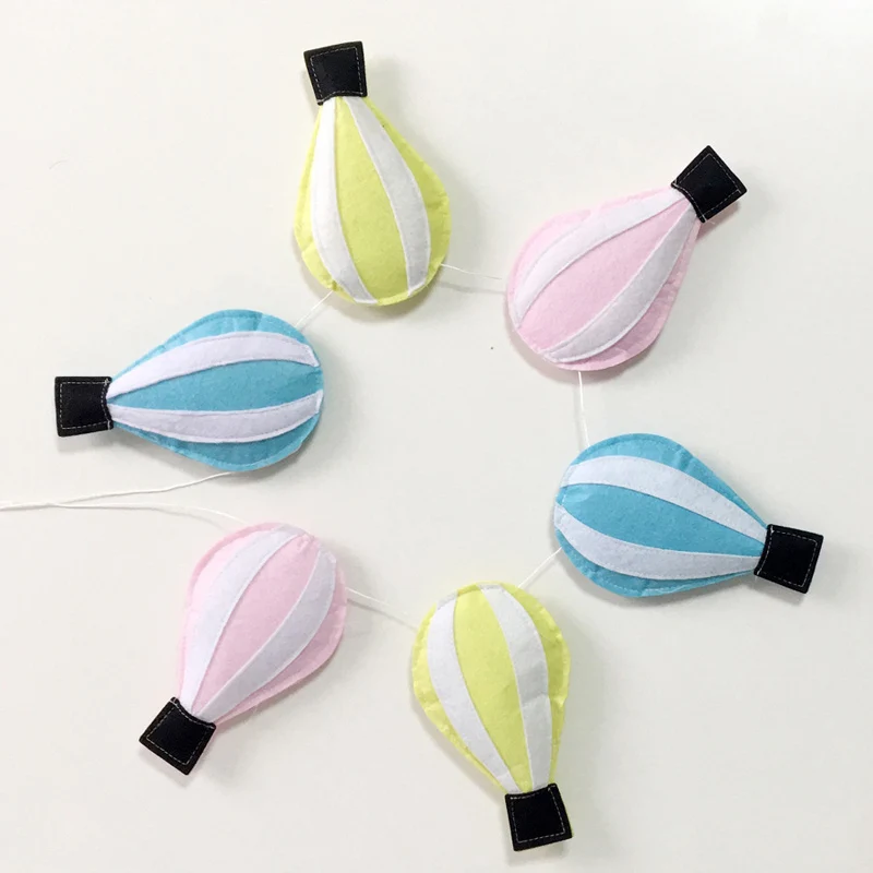 1 5 м Войлок нетканый воздушный шар баннер детская гирлянда для душа комната макет