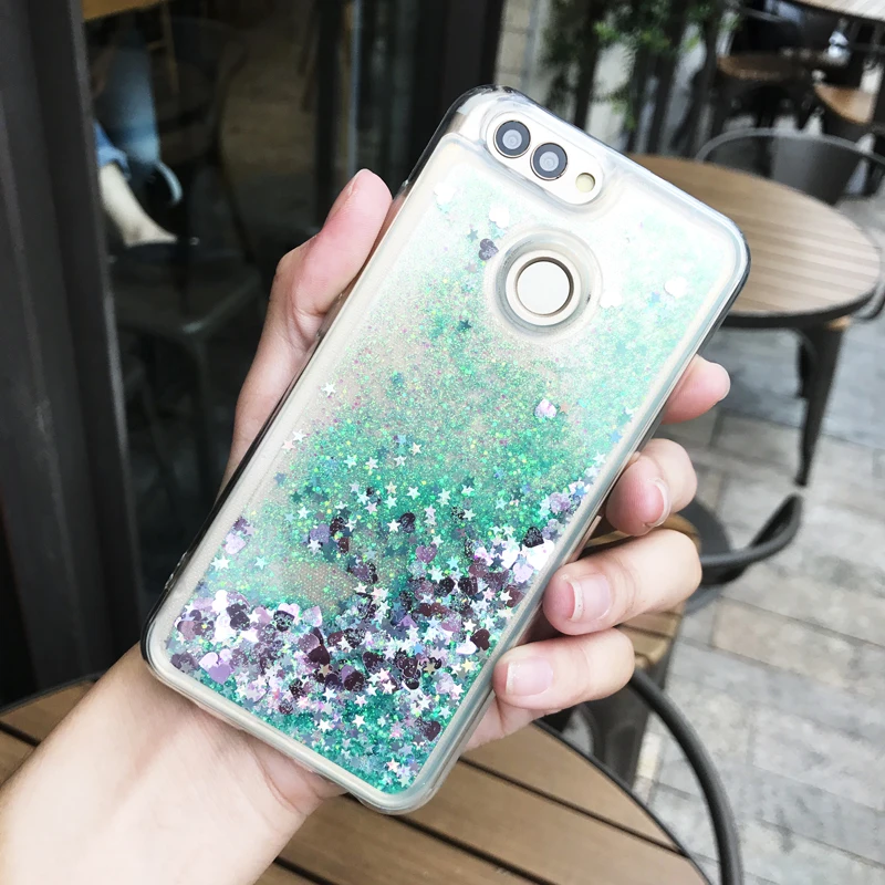 Блестящий чехол для HuaWei Nova Lite 2017 Huawei P9 мини Чехол Мягкий силиконовый динамический