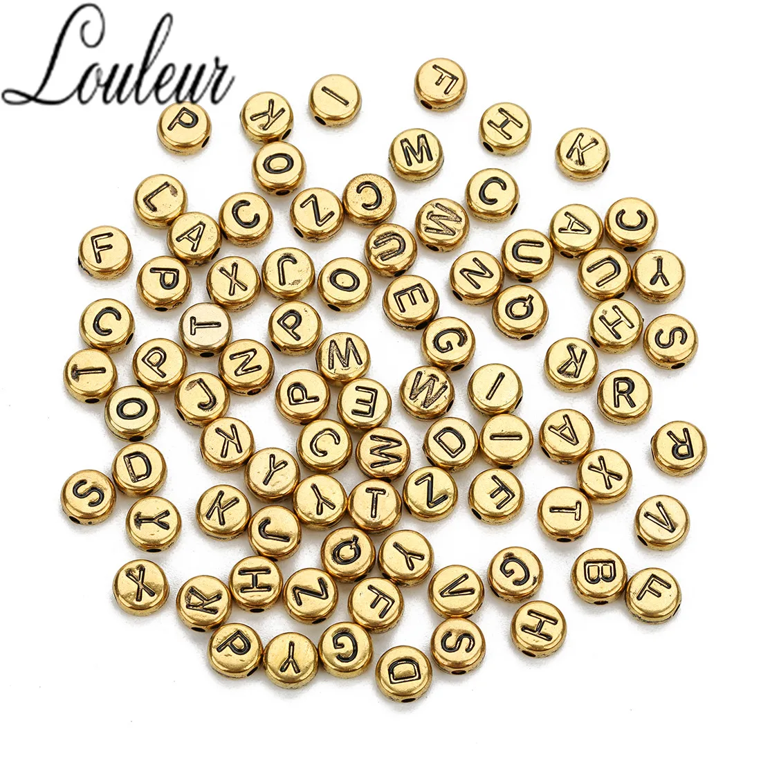 Оптовая продажа акриловых бусин 100 шт./лот внешний диаметр 7 мм отверстие 1 5 бусины