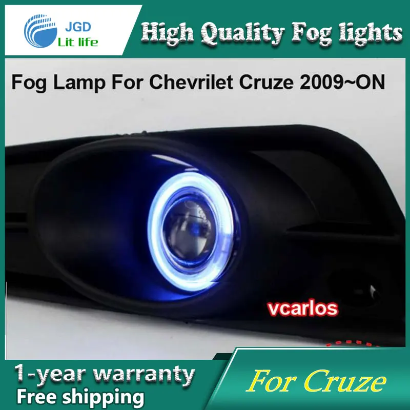 2 шт./пара противотуманные фары HID светильник для Chevrolet Cruze 2009 Высокое Мощность противотуманные фары HID Авто дневные ходовые огни, светильник ing HID фары