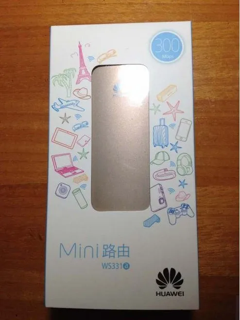 Huawei WS331a 300 Мбит/с мини портативная беспроводная точка доступа/маршрутизатор с блокировкой/разблокировкой
